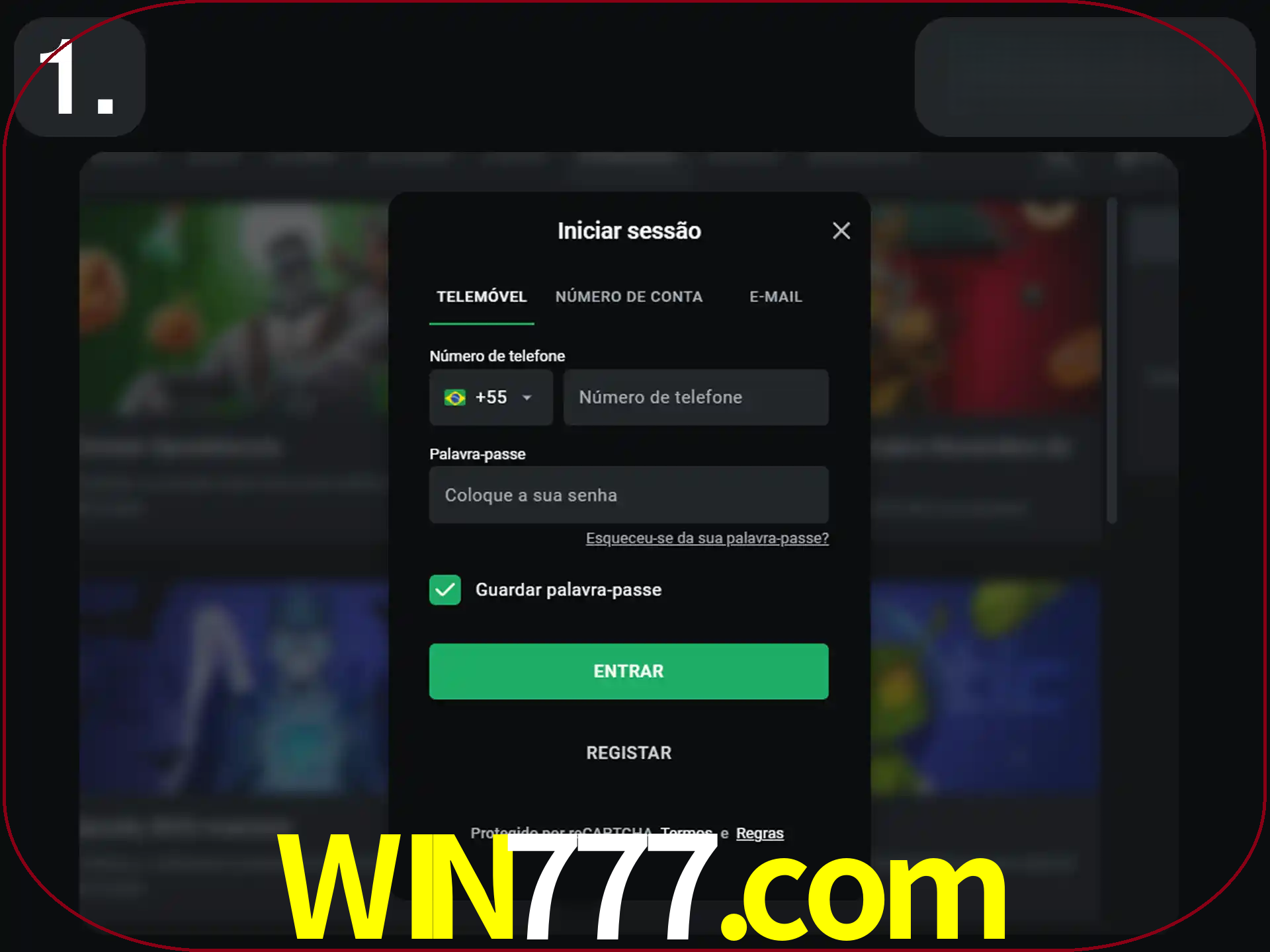 Acesse o site.